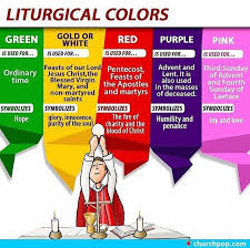 The colors of a catholic priest's vestments help the faithful know that certain celebrations are at hand. Pin On Inspiration