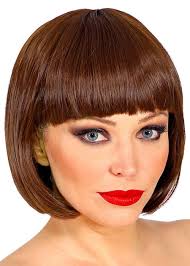 Womens Brown Lou Lou Bob Wig