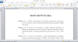 Model konseptual pembelajaran bahasa inggris berbasis budaya untuk. Cara Membuat Daftar Pustaka Skripsi Dan Karya Ilmiah Secara Otomatis Gustani Id