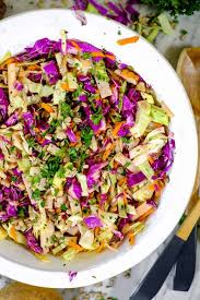 This slaw recipe is more than a side. Healthy Coleslaw Recipe Paleo Whole30 No Mayo The Real Simple Good Life