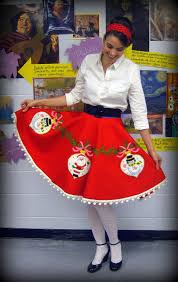 Whether you dress them down with a tee or dress them up with a blouse, they are the key to a cool look. Cassie Stephens Diy Tree Skirt To Lady Skirt In 60 Minutes Or Less