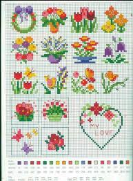 Use a fabric calculator to determined finished size on your. Flower Border Cross Stitch Pattern Free Novocom Top