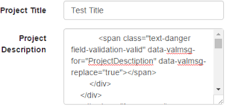 Asp Net Mvc Textarea Tag Helper For Ntext Property Is Not Working Stack Overflow