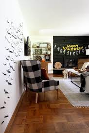 These diy halloween decorations are cute, scary, and easy to make. Modern Halloween Decor Bright Green Door