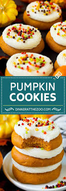 These Soft Pumpkin Cookies Bake Up Light And Fluffy And Are Topped With A Decadent Cream Cheese Fr In 2020 Pumpkin Cookies Easter Desserts Recipes Easy Cookie Recipes