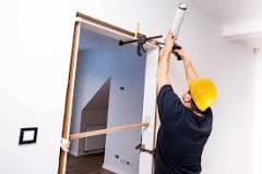 Image result for can you hang a door without a frame