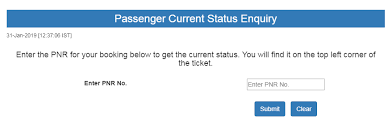 Pnr Status Check Indian Railway Irctc Pnr Status Live Yatra Com