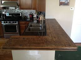 Reclaimed Wood Countertops Google Search Wood Countertops Kitchen Flooring Traditional Countertop
