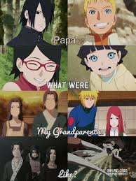 Papa What Were My Grandparents Like Purelose Grandparents Papa Purelose Sakura Naruto Comic Anime Lustig Anime Naruto