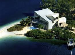 It is a lush, tropical island surrounded by white sandy beaches and tall swaying palms while a pleasant breeze brings the smell of the sea and endless summer. Pin By Moratorium On Living Space Inspiration Dream Beach Houses Miami Houses Beach Cottages