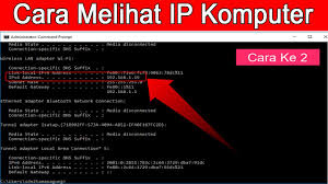 Artinya bahwa ip address 192.168.1.2 dengan subnet mask 255.255.255. Cara Melihat Ip Komputer Dengan Cepat Youtube