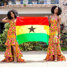 Ghana celebrates is independence day every 6 march, commemorating the day in 1957 when it ended its status as a british colony. Happy Ghana Independence Day 61 Years 6th March Ghanaheritagemonth March Kente Dresses On Clear Brunette Complex African Attire African Fashion Kente Dress