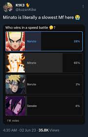 Do people still not understand how FTG works? Its quite literally  instantaneous. You cant go faster than instantaneous. : rNaruto