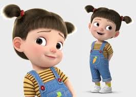 Cartoon Girl Rigged 3d Model Girl Cartoon Characters Baby Cartoon Characters Girl Cartoon