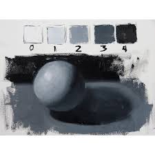 Monochrome Sphere Study Black And White Painting Fundamentals Fine Art Painting Learn To Paint Oil Painting Tips Monochrome Painting Oil Painting Nature