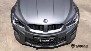 This 2014 hsv gts sedan is a supercharged 6.2 litre 8cyl with a 6 speed manual and has travelled 78,000kms. Hsv Gts Grey Matt Wrap Wrapstyle