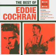 Single with Eddie Cochran. Record from 1958 Released in Belgium