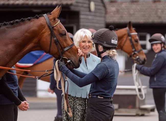 The Queen Visits British Racing School For Its 40th Anniversary