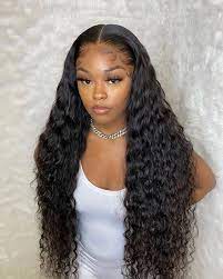 Isee Hair Water Wave Lace Front Wig Pre Plucked Natural Hair Liner 100 Human Virgin Hair Wigs Wet And Wavy Hair Curly Human Hair Wig Human Hair Lace Wigs