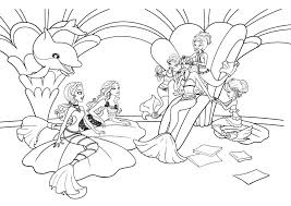 I always love a good book (or 3 or 4) to go with whatever my kids are into. Free Barbie Mermaid Coloring Pages Kids Pic Com