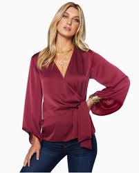 Cassandra Wrap Blouse Ramy Brook Official Store