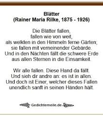 Herbstgedichte Gedichte Zum Herbst