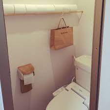 100円均一でお悩み収納を解決 生理用品の 見せない収納 を教えます トイレットペーパー 収納 狭い トイレ トイレ 収納 無印