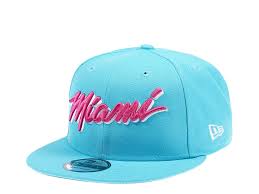 The heat are currently over the league salary cap. New Era Miami Heat Vice Edition Light Blue 9fifty Snapback Cap Topperzstore De