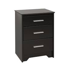 Check out our antique nightstands selection for the very best in unique or custom, handmade pieces from our vanities & nightstands shops. Prepac Coal Harbor 3 Drawer Black Nightstand Bch 2027 The Home Depot