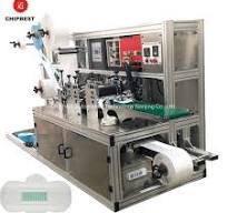 Biodegradable Women Sanitary Pad Making PE Film Automatic Ultrasonic  Sanitary Napkins Making Machine