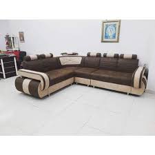 It is a great addition to all living rooms and complements both compact and wide areas. Leather L Shape Sofa Set Rs 10000 Set M R Furniture Id 18427356548