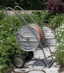 Mobiler Schlauchwagen Aus Edelstahl Schlauchwagen Edelstahl Familiengarten