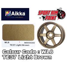 Hubby opss my staff spray guna cat spray tu je sebab tak perlukan kemasan lagi untuk cat ni. Buy Cat 2k Aikka Sport Rim Wl8 Te37 Light Brown Seetracker Malaysia