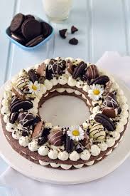 Cream Tart Oreo Ricette Dolci Dolci Torte Di Compleanno Oreo