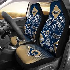 Pride Flag Los Angeles Rams Car Seat Covers Carseat Cover Los Angeles Rams Car Seats