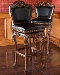 Drama Scroll Stools Traditional Bar Stools And Counter Stools By Horchow Luxury Bar Stools Leather Bar Stools Retro Bar Stools