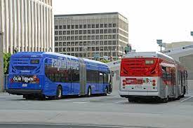 Nabi 60brt Buses Bus Blue Bus La Metro