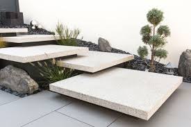 Comment Construire Un Escalier Exterieur Les Solutions Escalier Exterieur Escalier De Jardin Amenagement Paysager Devant Maison