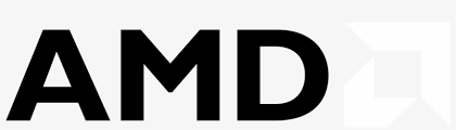 Transparent background ryzen spinning logo. Amd Logo Black And White Amd Logo Png Transparent Png 2400x2400 Free Download On Nicepng