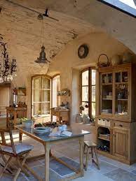 33 Charming And Beautiful Provence Dining Spaces Design Cucina Country Decorazione In Stile Francese Di Campagna Cucina Country Francese