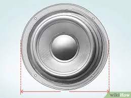 Speakers base their written size on a general category of sizes that can range by inches. How To Measure Speaker Size 9 Steps With Pictures Wikihow