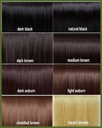 Hair Colors Astonishing Dark Auburn Color Chart Best Natural