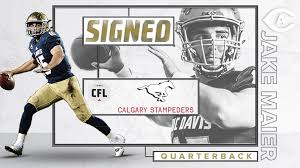 Check spelling or type a new query. Maier Signs With Cfl S Calgary Stampeders Uc Davis Athletics