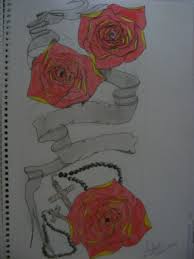 00 44 7501 845 139 (mobile) Roses Rosary Tattoo Design By Austate On Deviantart