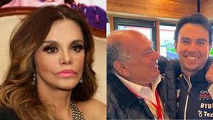 Lucía Méndez será madrastra de 'Checo' Pérez? Aparece tomada de la mano del  papá del piloto 😱👇 https://t.ly/kYegr