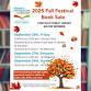 2025 Fall Festival Book Sale