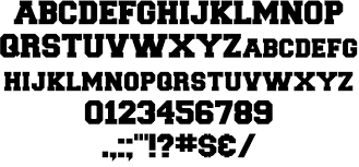 Freshman Font William Boyd Fontspace Collegiate Font Free Fonts Download Sports Fonts