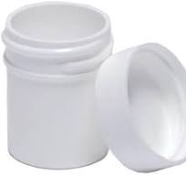 Plastic Ointment Jars with Lids 0.5 Oz – 10 Pack | Small Reusable Cosmetic  Containers for Creams, Balms, Salves, Lip Balm | BPA-Free, Leak-Proof, ...