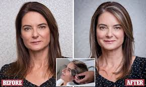 Furthermore, you can find full length long videos. The New Trick To Look Younger Go Half Grey One Dye Hard Brunette Tried Out The Latest Age Defying Salon Treatment Daily Mail Online