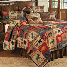 Rustic Lodge Bed Set Queen Lodge Bedding Rustic Bedding Clearance Bedding